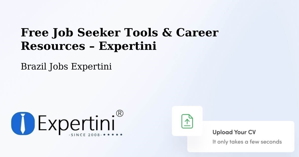 Free Job Seeker Tools & Career Resources – Remígio - Remígio, Brazil Jobs Expertini