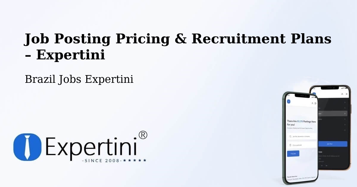 Job Posting Pricing & Recruitment Plans – Remígio - Remígio, Brazil Jobs Expertini