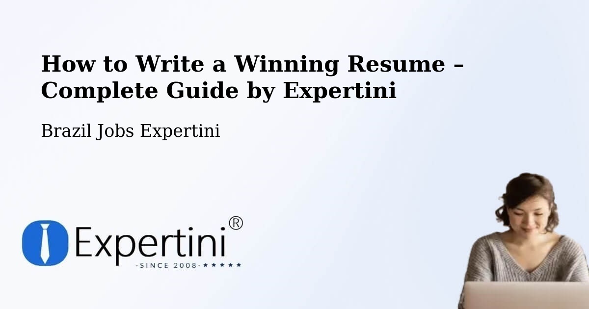 Resume Writing Guide for Job Seekers – Remígio - Remígio, Brazil Jobs Expertini