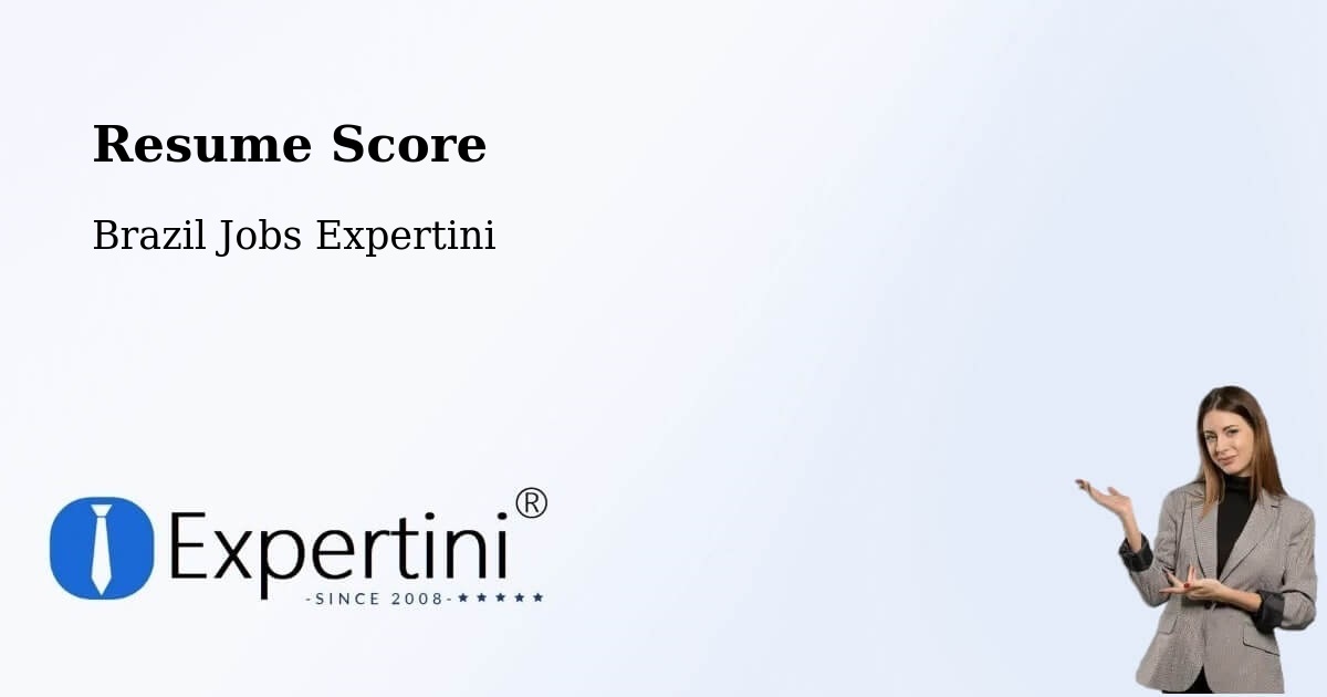 Resume Score & Job Description Match Tool – Remígio - Brazil Jobs Expertini